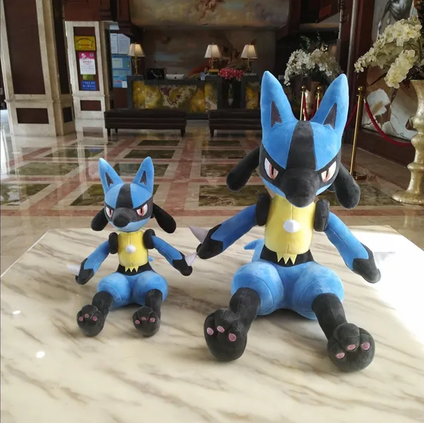 Lucario Plush Toy Riolu Evolution Cute Stuffed Animal Plushies - Regular