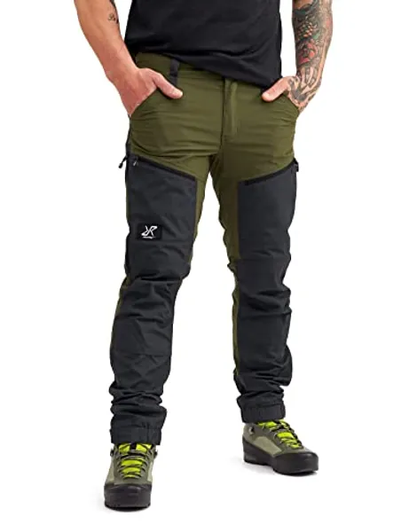RevolutionRace Men's RVRC GP Pro Trousers, Durable and Ventilated Trousers for Hiking, Walking, Exploring and All Other Outdoor Activities