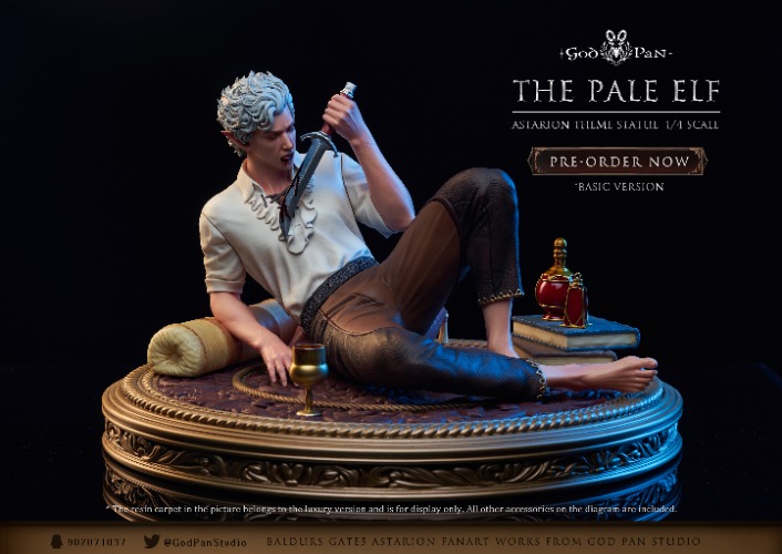 PRE-ORDER God Pan Studio - Baldur's Gate 3 Blood Man 1/4 Scale Statue(GK)(Adult 18+)