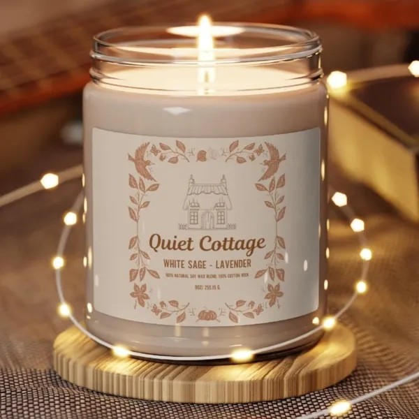 Cottagecore Candle