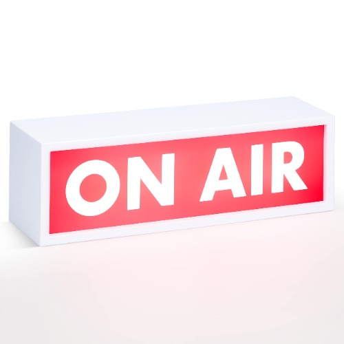 On Air Sign | Wall Mountable On Air Light Sign | Recording Studio Lights and Decor - 