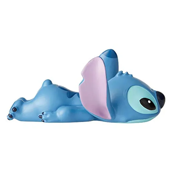 Enesco Disney Showcase Lilo and Stitch Laying Down Mini Figurine, 2.5 Inch, Multicolor,6002189
