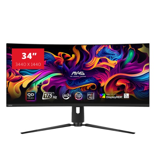 34" MSI MAG 341CQP QD-OLED