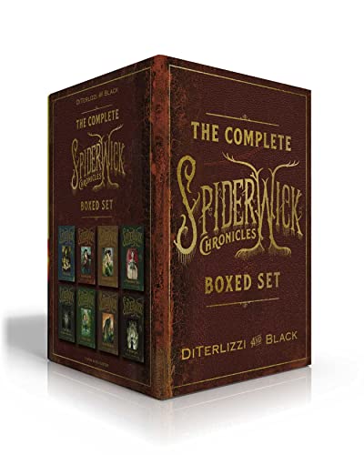 The Complete Spiderwick Chronicles Boxed Set: The Field Guide; The Seeing Stone; Lucinda's Secret; The Ironwood Tree; The Wrath of Mulgarath; The Nixie's Song; A Giant Problem; The Wyrm King