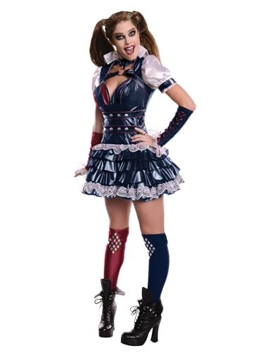 Secret Wishes Women's Arkham Knight Harley Quinn Costume - Extra-Small - As Shown
