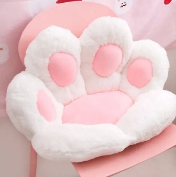 Cat Paw Pillow  Pink Gaming Chair Cushion Kawaii Gaming | Etsy