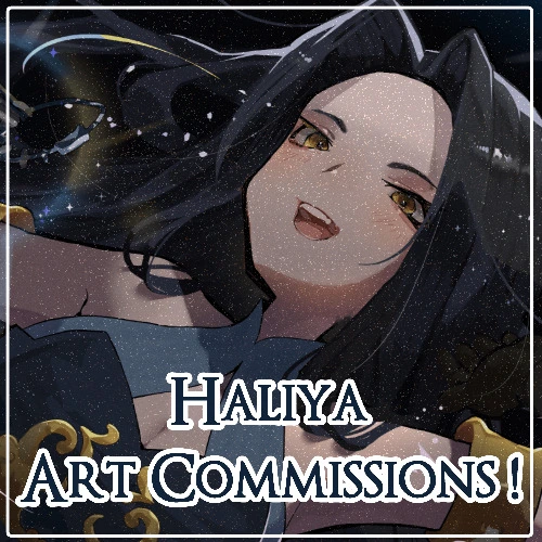 Get an art commission for Haliya !!