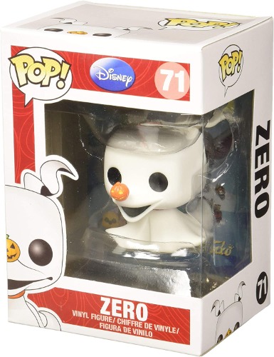 Funko POP Disney The Nightmare Before Christmas: Zero Multi-colored, 3.75 inches - Zero