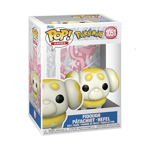 Funko POP! Games: Pokemon - Fidough - Collectable Vinyl Figure - Gift Idea - Official Merchandise - Toys for Kids & Adults - Video Games Fans - Model Figure for Collectors and Display