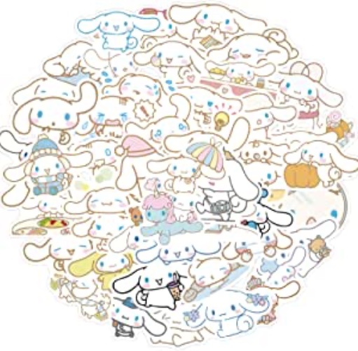 Throne | Xwispy_0X | Cinnamoroll BabyCinnamoroll Stickers| 50 Pcak ...