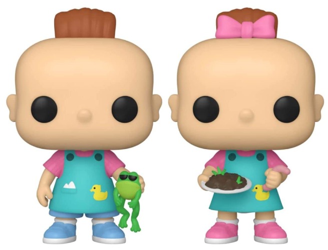 Funko Rugrats Phil and Lil DeVille Pop Vinyl Figure 2 Pack, Multicolor (60240)