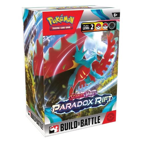 Pokemon: Scarlet & Violet 4: Paradox Rift Booster Build & Battle Box