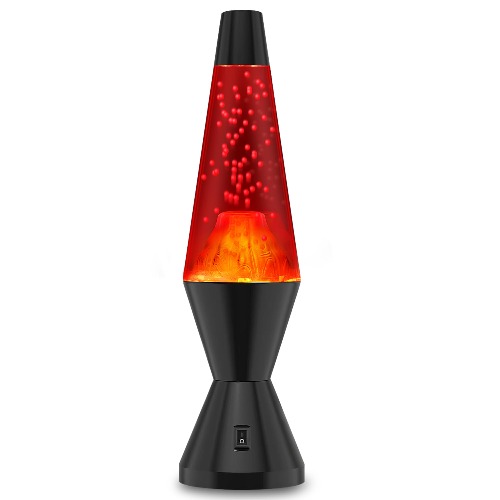 XXMANX Night Light for Kids,Volcano Lamp Red LED Light Create Warm Atmosphere,USB/Battery Powered Mood Light Cool Stuff for Room Home Decor Gadgets,Christmas Birthday Gifts for Girls Boys Adults
