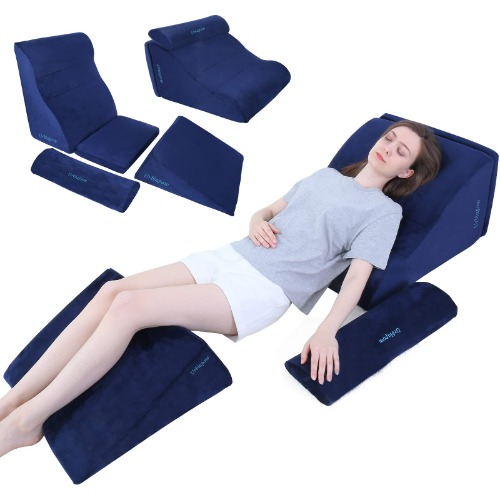 URBLAPOW UP-Ⅲ Wedge Pillow - Post Surgery Foam Pillow