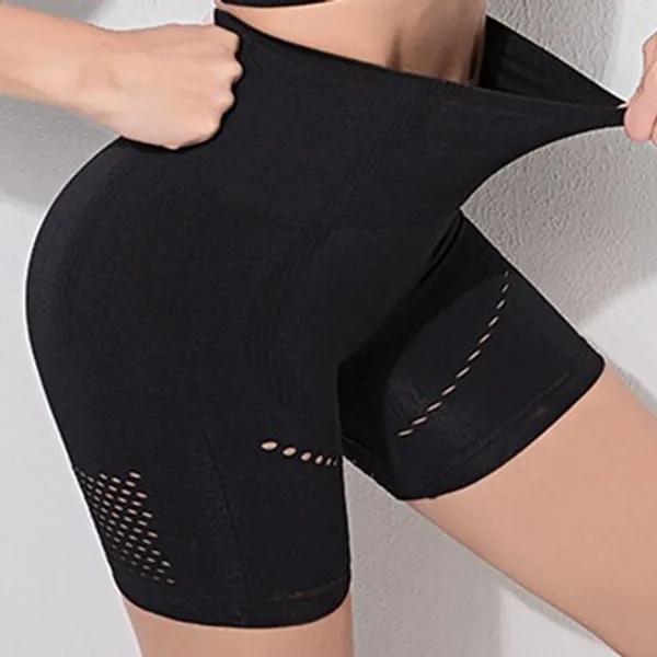 Seamless Mesh Shorts - Black / L