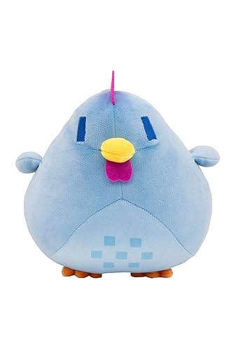 Cekalue Video Game Valley Chicken Plush Toy 7.87" Stuffed Animal Pillow Hen Doll Figure Kids Gift Home Decor Stardew Merch - Blue - One Size