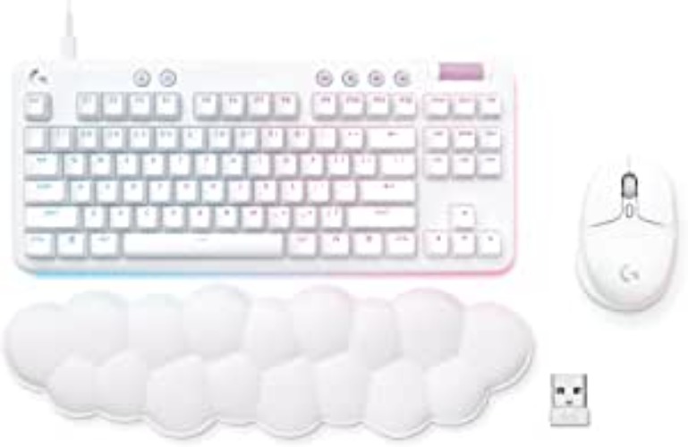 Logitech G713 Wired Mechanical Gaming Keyboard Tactile + Logitech G705 Wireless Gaming Mouse - Mouse + Wired Keyboard Tactile