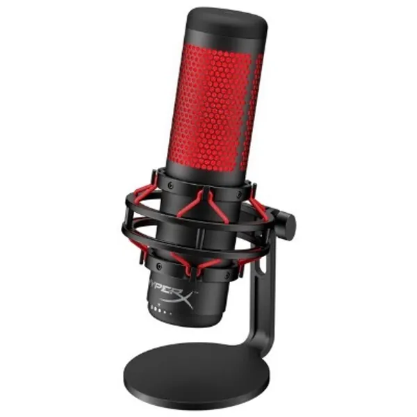 HyperX QuadCast Corded Gaming Microphone - Black | PC gaming accessories | Argos
