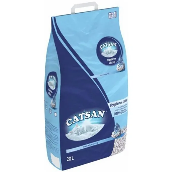 Buy Catsan Hygiene Cat Litter 20L | Cat litter and litter trays | Argos