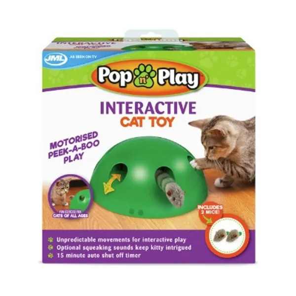 Buy JML Pop 'n' Play Cat Toy | Cat toys | Argos