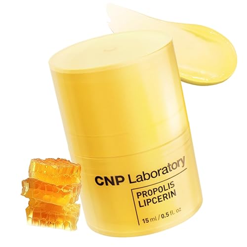 CNP Honey Lip Butter - Propolis Lipcerin™ Original, Hydrating Overnight Manuka Lip Balm & Mask, 12hrs Long-lasting Moisture, Gifts for Women, Korean Skin Care, 0.5 fl.oz. - Honey