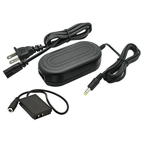 AC Power Adapter Supply Kit for Canon PowerShot G7X Mark II - Replacement for ACK-DC110, US Plug
