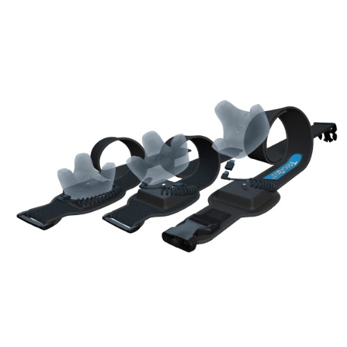 Rebuff Reality TrackStrap Plus - VIVE Tracker 3.0 / VIVE Tracker (sold separately) Full Body Tracking - 10+ hrs 6,000mAh Battery - Adjustable Comfortable Foot Straps and Waist Belt - Popular in VRChat - Motion Capture