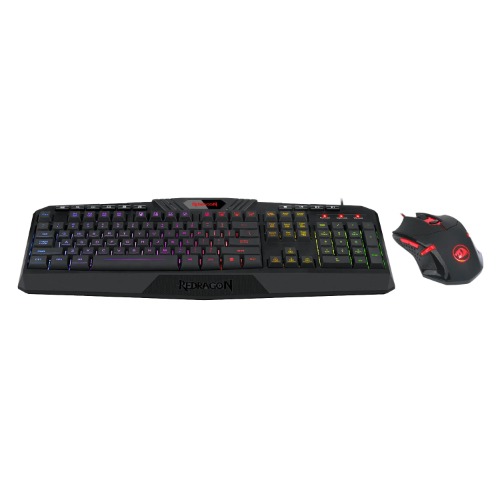 Redragon Gaming Combo - K503RGB Harpe Gaming Keyboard + RGB Gaming Mouse - wired