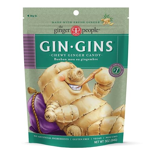 Chewy Ginger Candy, Original, 3 Oz (84 g) - Ginger Canday - 84 g (Pack of 1)