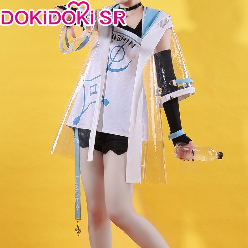 【S Ready For Ship】DokiDoki-SR Game Genshin Impact  Traveler Lumine Cosplay Ying Casual Wear | S