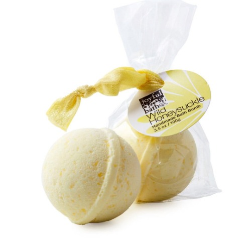 Wild Honeysuckle Handmade Bath Bomb - Buy 1