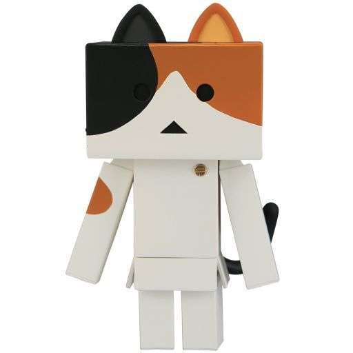 Sofubi Toy Box 006A Nyanboard [Calico] Sofubi Figure - Brand New
