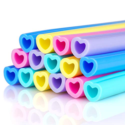 Reusable Heart Shaped Straws