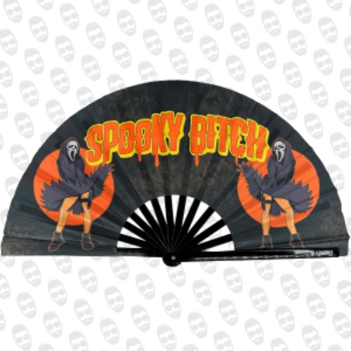 Spooky Bitch UV Fan