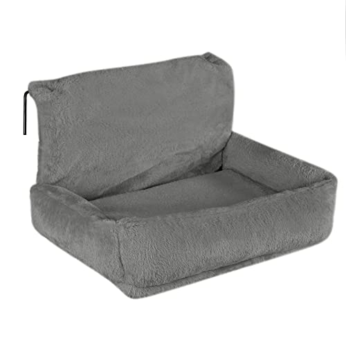 lionto Katzenbett für Heizungen Katzenheizungsliege Katzenhängematte für Heizungen, dunkelgrau - Dunkelgrau