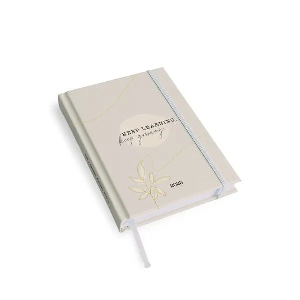 Visual Statements - Terminplaner 2023 - Wochenplaner A5 - Hardcover - Terminkalender mit Leseband