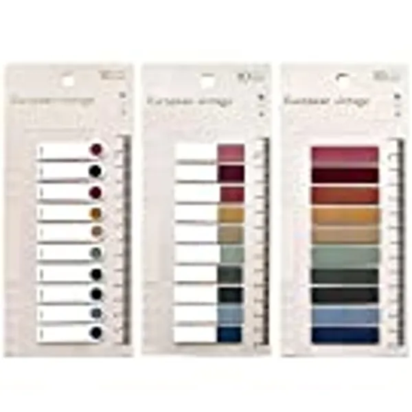 CICILIAYA 600 Stücke Datei Index Tabs Repositionierbare Tabs Klebrig Beschreibbare Flaggen zum Beschriften und Organisieren von Dokumenten, Papieren, Einreichung, Buch, Ordner Sticky Notes(Color-B)