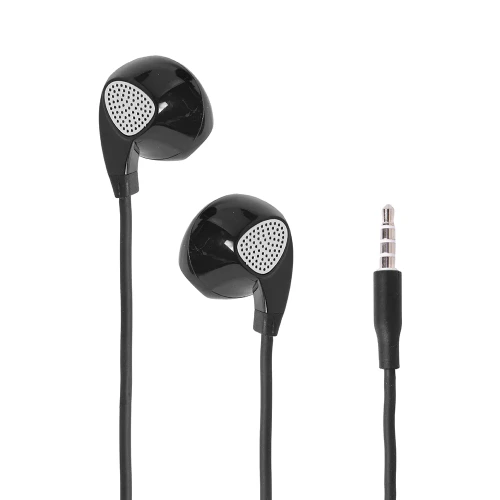 Audifonos De Cable Clasico (Negro) 1.2M MINISO