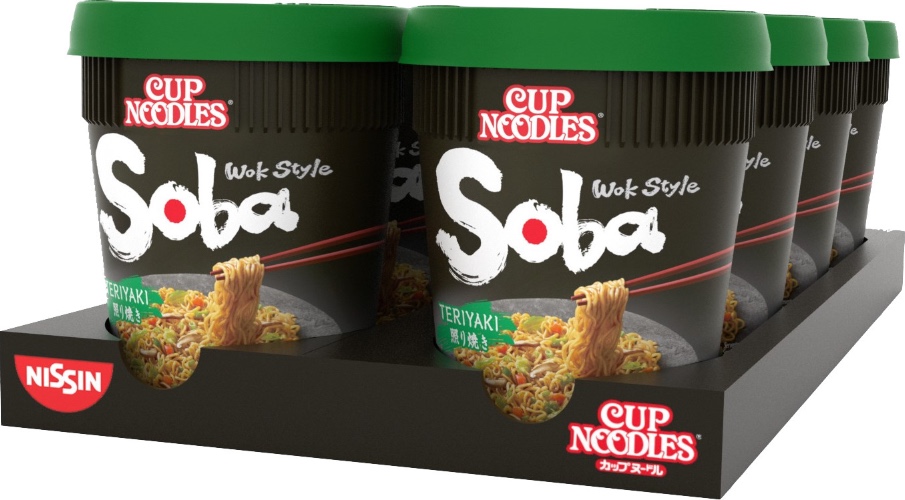 Soba Cup Teriyaki -cup noodles 8-PACK