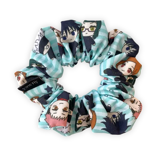 Blue Jujustsu Anime Scrunchie (matte)