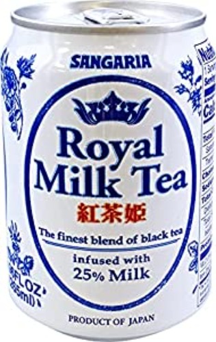 SANGARIA Royal Milk Tea, 8.96 Fluid Ounce (Pack of 24)