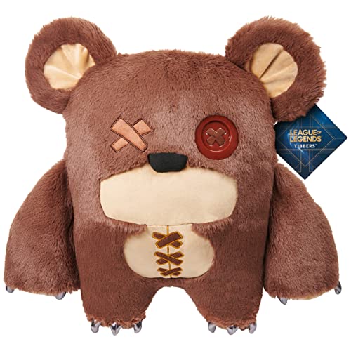 League of Legends, Official Tibbers Collectible Giant Plush Toy, Jumbo-Sized Premium Stuffed Animal, Teddy Bear for All Ages, 16”