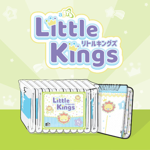 Little Kings | XLarge / No Scent / Pack - 10 Diapers