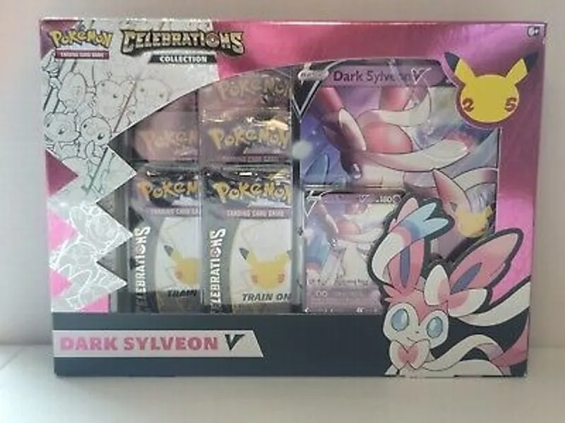 Pokemon TCG 25th Celebrations Dark Sylveon V Memories Box Collection SEALED NEW  | eBay