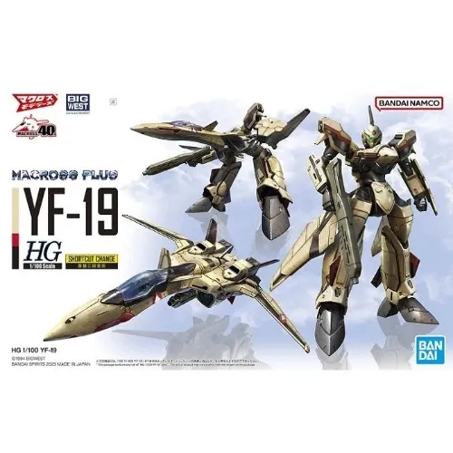 HG Macross Plus 1/100 YF-19 