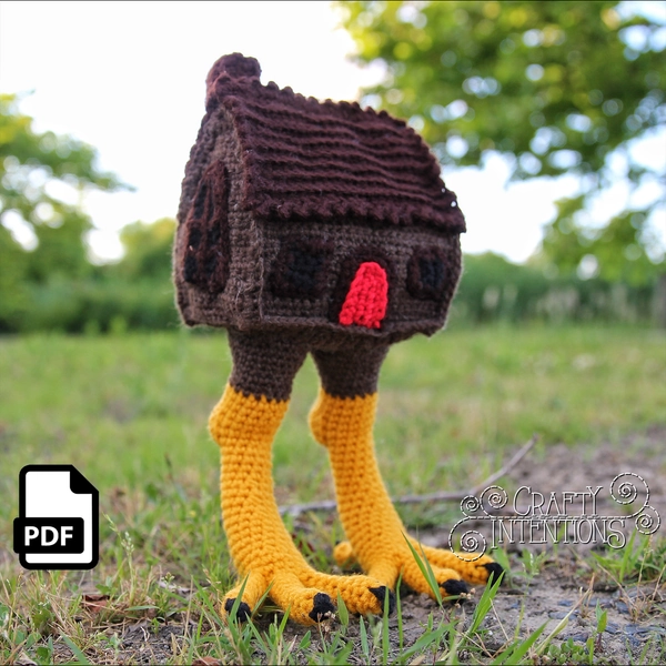 Baba Yaga's Hut Crochet Pattern