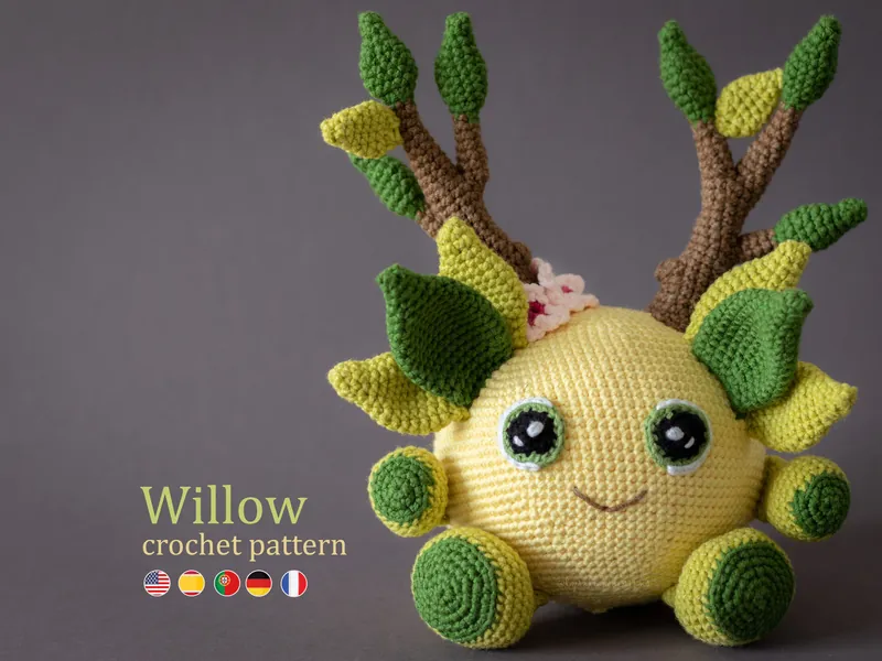 Willow the Forest Spirit Amigurumi Pattern