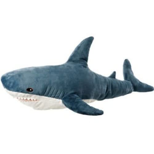 Blahaj Large Plush Shark Soft Toy Shark Kids Stuffed Toys Xmas Gift 100CM