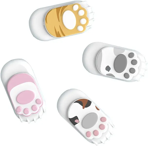 USB Flash Drive 64GB Cat Paw Colorful Flash Drives Cute Mini Thumb Drive USB 2.0 Memory Stick Pendrive USB Storage Zip Drive 360°Spin Jump Drive