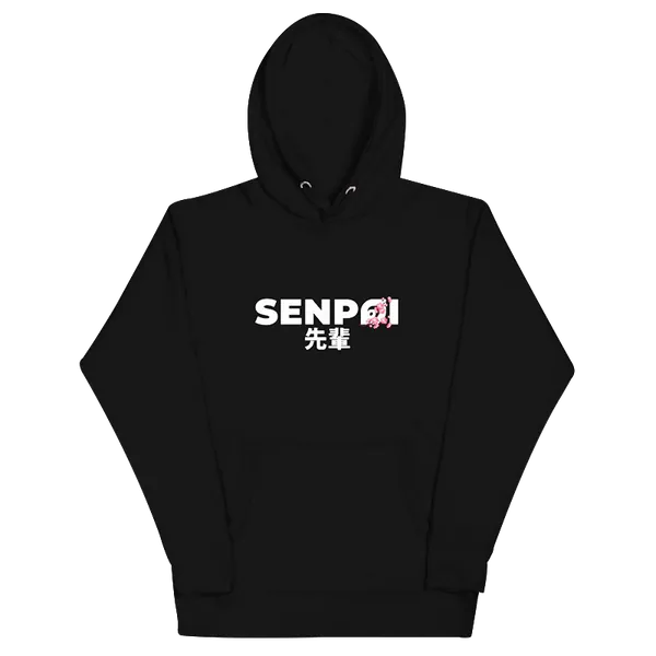 ADV Senpai Hoodie - Black - XL